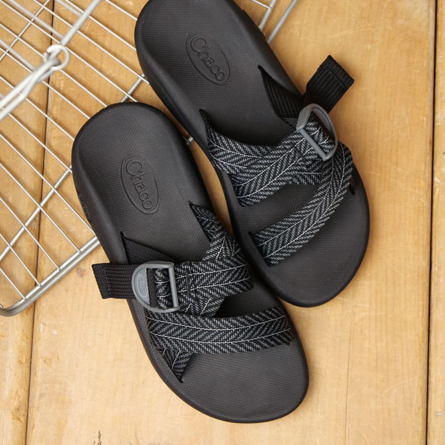 チャコ Chaco サンダル ウィメンズ クッシュズ スライド JCH110024Z SS25 W CUSHZ SLIDE レディース 靴 シャワーサンダル FROND-BLACK | CHACO | 01