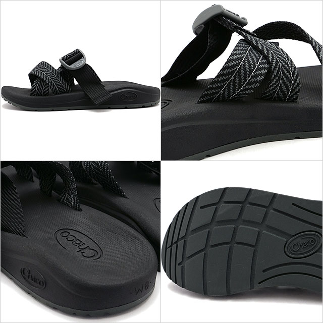 チャコ Chaco サンダル ウィメンズ クッシュズ スライド JCH110024Z SS25 W CUSHZ SLIDE レディース 靴 シャワーサンダル FROND-BLACK | CHACO | 02