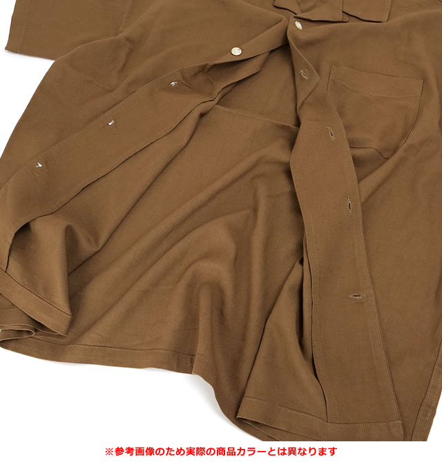 ファイブブラザー FIVEBROTHER リネンレーヨン ワンナップ ショートスリーブシャツ 152520 SS25 LINEN RAYON ONE-OP S S SHIRTS メンズ WHITE | FIVEBROTHER | 03