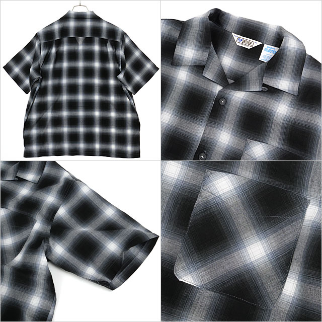 ファイブブラザー FIVEBROTHER ライトフランネル ワンナップシャツ 152530 SS25 LIGHT FLANNNEL ONE-OP SHIRTS メンズ BLACK 正規取扱店 | FIVEBROTHER | 02