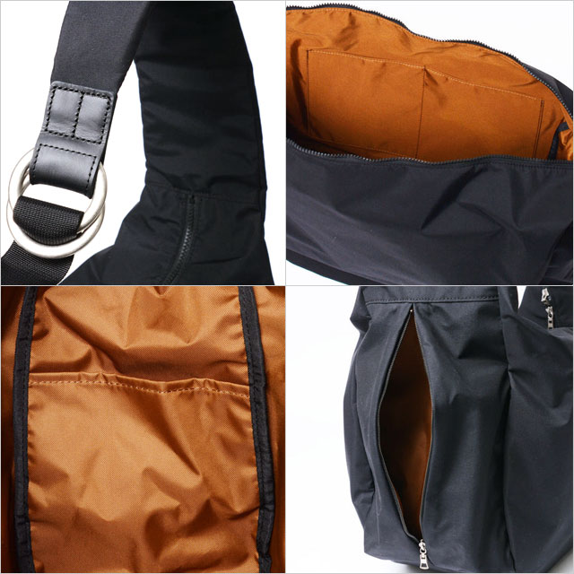 マスターピース master-piece アーク ショルダーバッグ 224060 SS25 24L Ark SHOULDER BAG 鞄 日本製 ボディバッグ BLACK 正規取扱店 | master-piece | 02