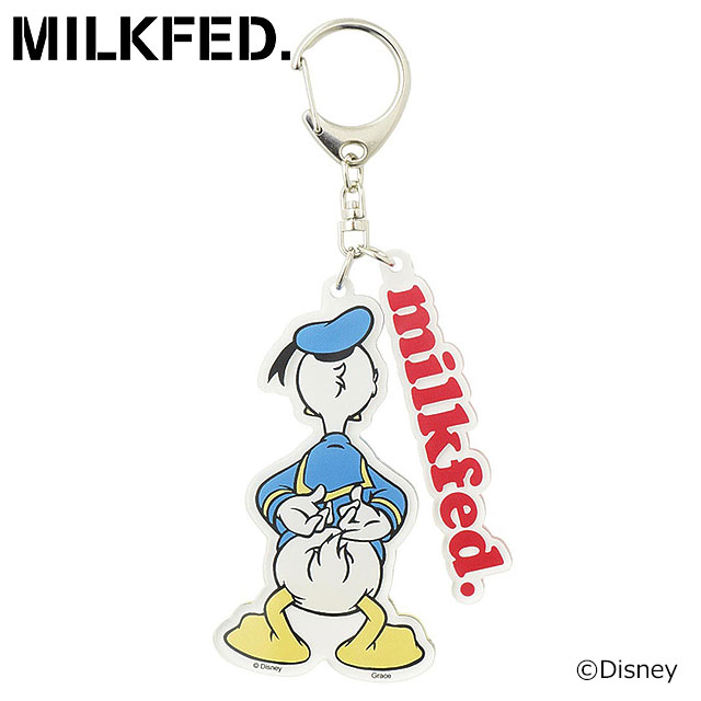 MILKFED.（ミルクフェド） ドナルドダック バックビュー キーチェーン