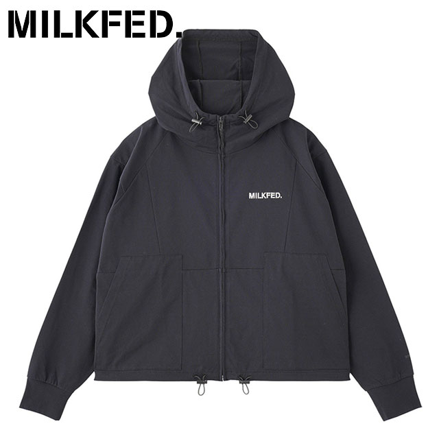 コラボ ミルクフェド MILKFED. オーシャンパシフィック ラッシュガード ジップフーディー 103252012001 SU25 MILKFED.×Ocean Pacific NAVY 正規取扱店 MILKFED. コラボ ミルクフェド オーシャンパシフィック ラッシュ