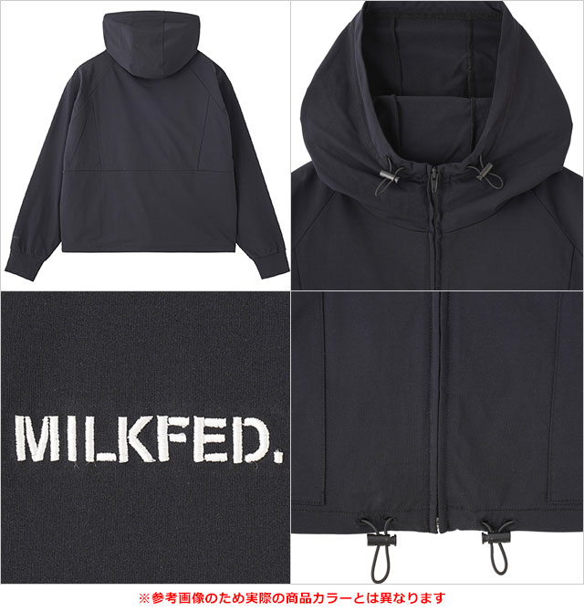 コラボ ミルクフェド MILKFED. オーシャンパシフィック ラッシュガード ジップフーディー 103252012001 SU25 MILKFED.×Ocean Pacific NAVY 正規取扱店 MILKFED. コラボ ミルクフェド オーシャンパシフィック ラッシュ