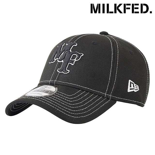 ファッションなデザイン MILKFED. コラボ ミルクフェド ニューエラ MFロゴキャップ 記念グッズ
