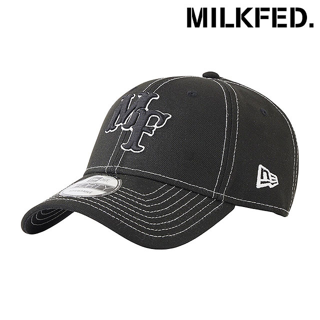 MILKFED. コラボ ミルクフェド ニューエラ MFロゴキャップ