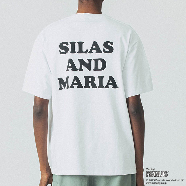 SILAS（サイラス） コラボ ピーナッツ ミスターサック ショートスリーブTシャツ 110252011028 SU25 SILAS× ...