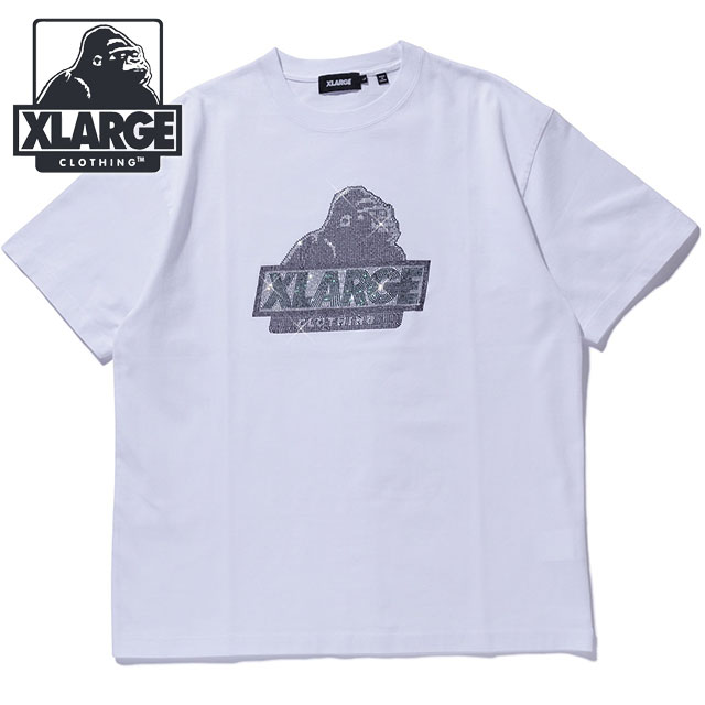 XLARGE エクストララージ ラインストーン スランテッド OG