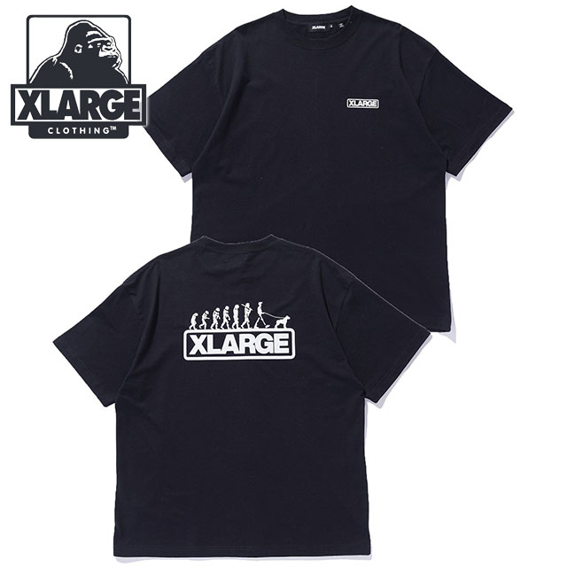【XLARGE】エボリューション ショートスリーブTシャツ XLARGE エクストララージ エボリューション ショートスリーブT