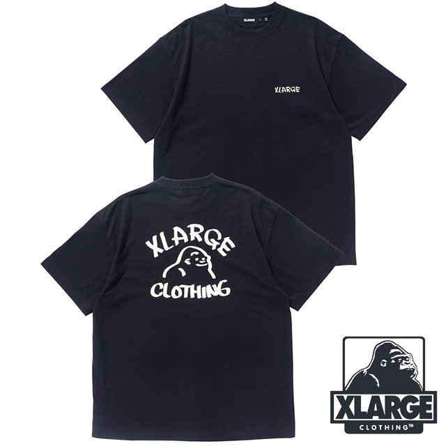 XLARGE アラビア文字風ロゴ 半袖Ｔシャツ ショーパンと相性抜群 サマーセール】エクストララージ メンズ 半袖Tシャツ トップス