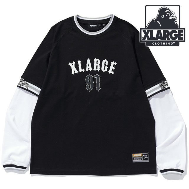 〚すにすて　ロングTシャツ〛 XLARGE（エクストラ ラージ） 91 レイヤード ロングスリーブTシャツ