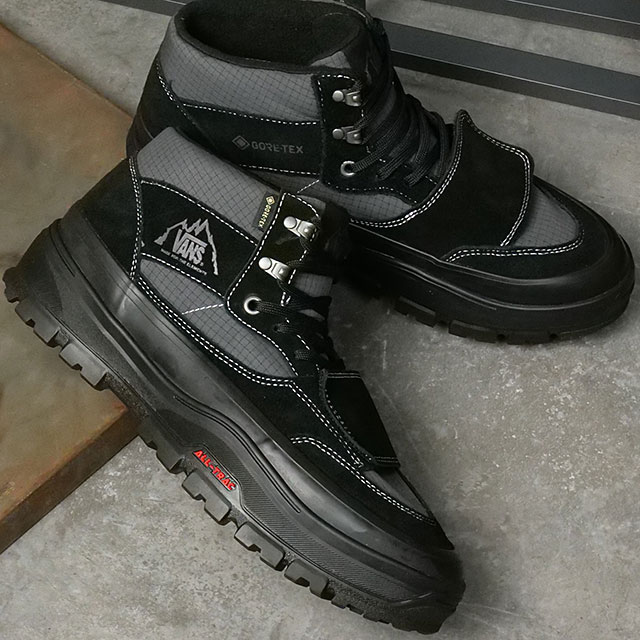 バンズ VANS スニーカー MTE マウンテンミッド ゴアテックス インサレ―テッド VN000DAYBKA FW25 MTE Mountain Mid Gore-Tex Insulated BLACK 正規取扱店 | VANS | 01