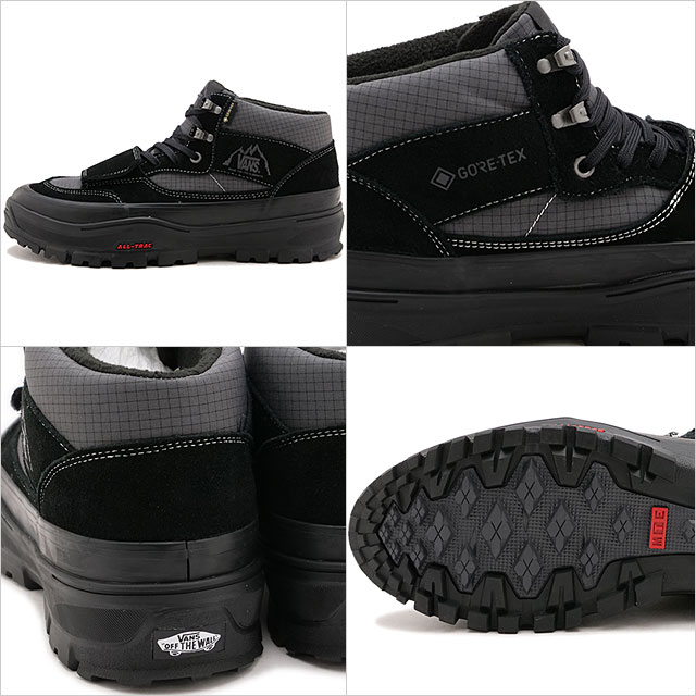 バンズ VANS スニーカー MTE マウンテンミッド ゴアテックス インサレ―テッド VN000DAYBKA FW25 MTE Mountain Mid Gore-Tex Insulated BLACK 正規取扱店 | VANS | 02