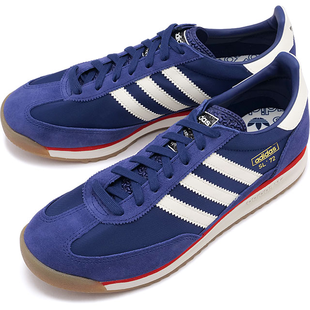 アディダス オリジナルス adidas Originals スニーカー エスエル72 リシェイプ OOK73 JR8789 FW25 SL 72 RS ダークブルー オフホワイト レッド 正規取扱店 | adidas Originals