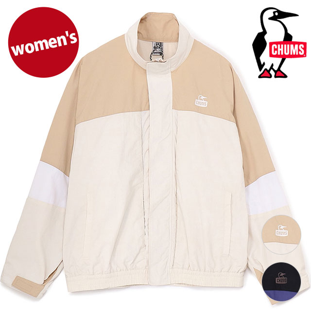 チャムス CHUMS カーンズウォームレトロスポーツジャケット CH14-1492 FW25 W Kearns Warm Retro Sports Jacket レディース 撥水 オーバーサイズ 正規取扱店 | CHUMS