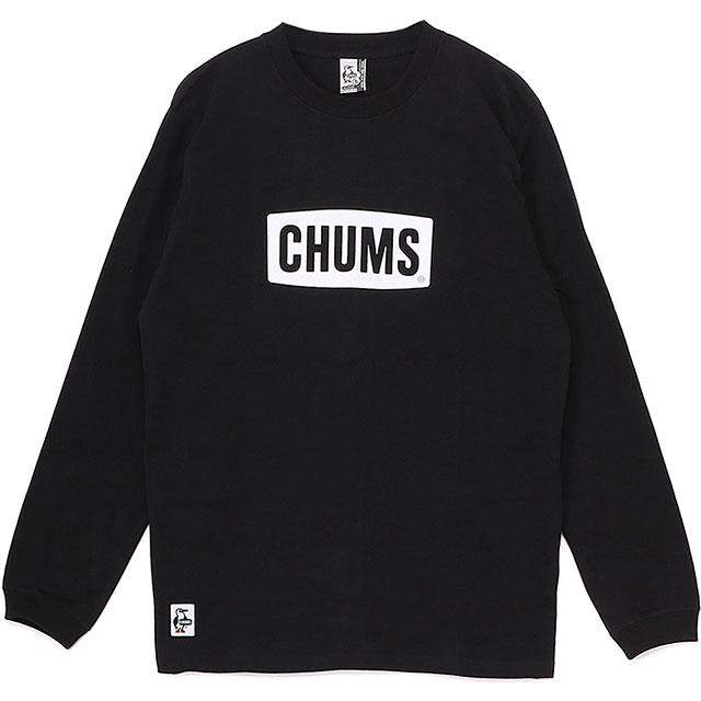 チャムス CHUMS チャムスロゴブラッシュドロングスリーブTシャツ CH01-2666 FW25 M CHUMS Logo Brushed L S T-Shirt カットソー 長袖 USAコットン  正規取扱店 | CHUMS | 01