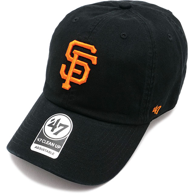 �t�H�[�e�B�[�Z�u�� '47 �L���b�v �N���[���i�b�v �T���t�����V�X�R�E�W���C�A���c 14751150 '47 CLEAN UP GIANTS �X�q MLB �T�C�Y�����\ BLACK ���K�戵�X