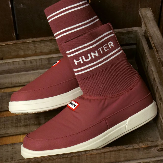 ハンター HUNTER インアウト ハンターニッティドソックスリッパ UFS7113REN-DRS FW25 レディース DREAMY-ROSE SHADED-WHITE 正規取扱店 | HUNTER | 01