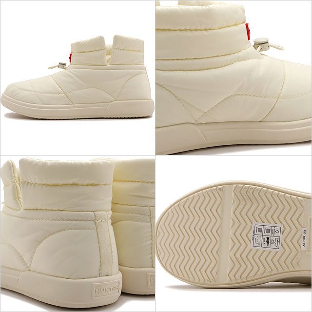 返品送料無料 ハンター HUNTER インアウト コージーパフサイドベントブーティー UFS7112WWU-SHW FW25 IN OUT COSY PUFF SIDE VENT BOOTIE WHITE 正規取扱店 | HUNTER | 02