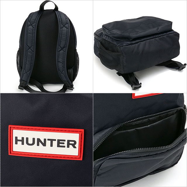 ハンター HUNTER ナイロンクラシックバックパック UBB3630KBM-BLK FW25 メンズ・レディース 鞄 リュック デイパック BLACK 正規取扱店 | HUNTER | 02