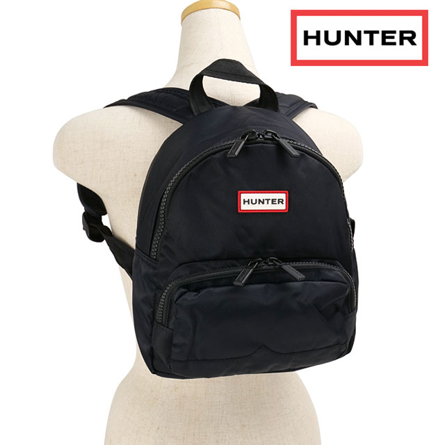 ハンター HUNTER ナイロンクラシックミニバックパック UBB5510KBM-BLK FW25 NYLON CLASSIC MINI BACKPACK メンズ・レディース 鞄 BLACK 正規取扱店 | HUNTER