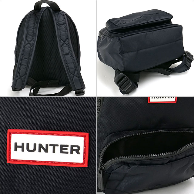 ハンター HUNTER ナイロンクラシックミニバックパック UBB5510KBM-BLK FW25 NYLON CLASSIC MINI BACKPACK メンズ・レディース 鞄 BLACK 正規取扱店 | HUNTER | 02