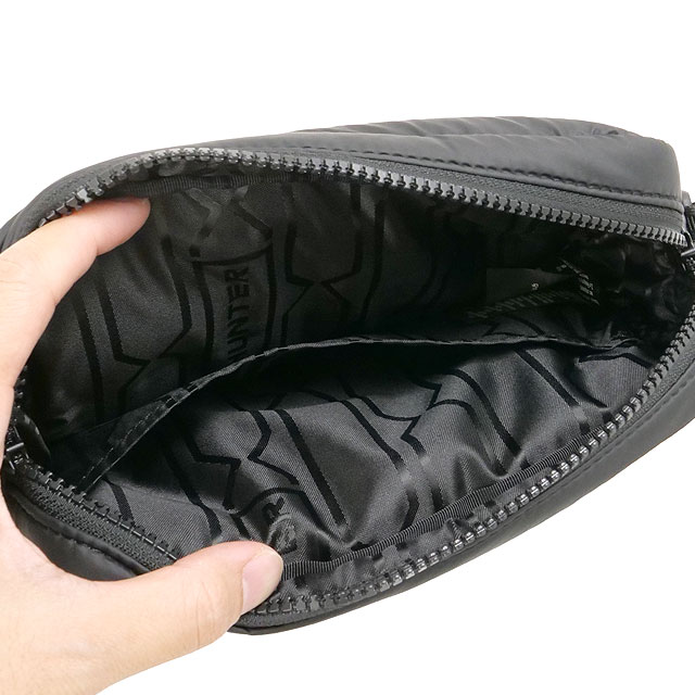 ハンター HUNTER イントレピッド エクストラパフド クロスボディ UBX5514KBM-BLK FW25 INTREPID EXTRA PUFFED CROSSBODY メンズ・レディース BLACK 正規取扱店 | HUNTER | 03