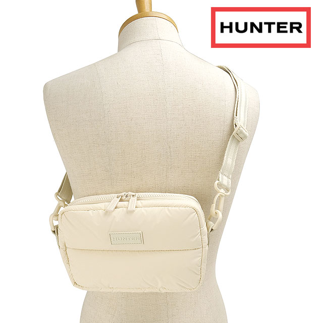 ハンター HUNTER イントレピッド エクストラパフド クロスボディ UBX5514KBM-CCR FW25 INTREPID EXTRA PUFFED CROSSBODY CANVAS-CREAM 正規取扱店 | HUNTER