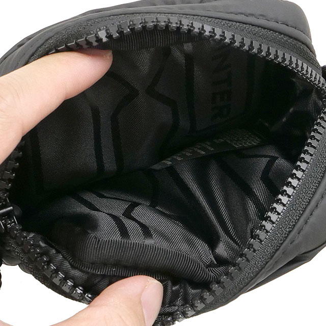 ハンター HUNTER イントレピッド エクストラパフド フォンポーチ UBX5515KBM-BLK FW25 INTREPID EXTRA PUFFED PHONE POUCH BLACK 正規取扱店 | HUNTER | 03