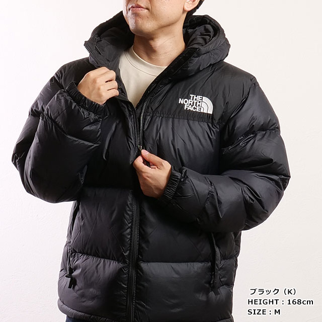 ザ・ノース・フェイス THE NORTH FACE ヌプシフーディー ND92559-K FW25 Nuptse Hoodie メンズ アウター 撥水 ブラック 正規取扱店 | THE NORTH FACE | 08