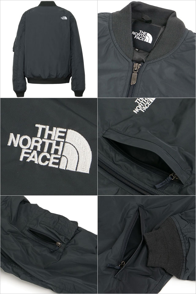 ザ・ノース・フェイス THE NORTH FACE インサレーションボンバージャケット NY82552-AG FW25 Insulation Bomber Jacket MA-1 アスファルトグレー 正規取扱店 | THE NORTH FACE | 02