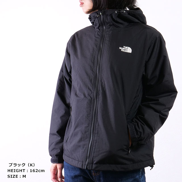 ザ・ノース・フェイス THE NORTH FACE コンパクトノマドジャケット NPW72531-K FW25 Compact Nomad Jacket レディース 撥水 ブラック 正規取扱店 | THE NORTH FACE | 08