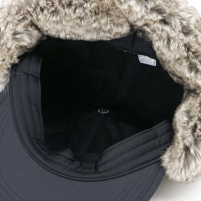 ザ・ノース・フェイス THE NORTH FACE バッドランドキャップ NN42543-K FW25 Badland Cap 帽子 耳あて付き 撥水 防寒 パイロットキャップ ブラック 正規取扱店 | THE NORTH FACE | 03