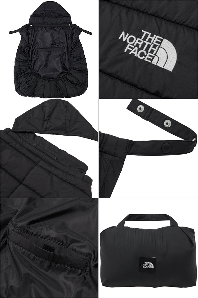 THE NORTH FACE ベビーシェルブランケット ブラック 黒 THE NORTH FACE BABY SHELL BLANKET BLACK （ザ・ノース