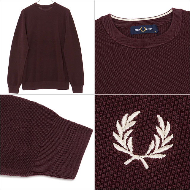 FRED PERRY フレッドペリー ピケステッチジャンパー K1309-597