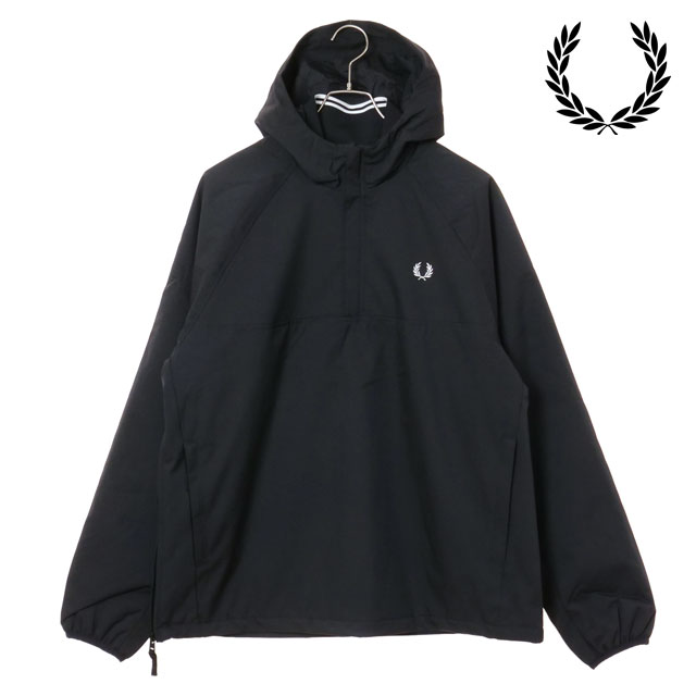 フレッドペリー FRED PERRY トレーニングスモックジャケット [J1308-102 FW25] TRAINING SMOCK JACKET メンズ アウター アノラックジャケット ミリタリー BLACK 正規取扱店 FRED PERRY（フレッドペリー） トレーニングスモックジャケット J1308