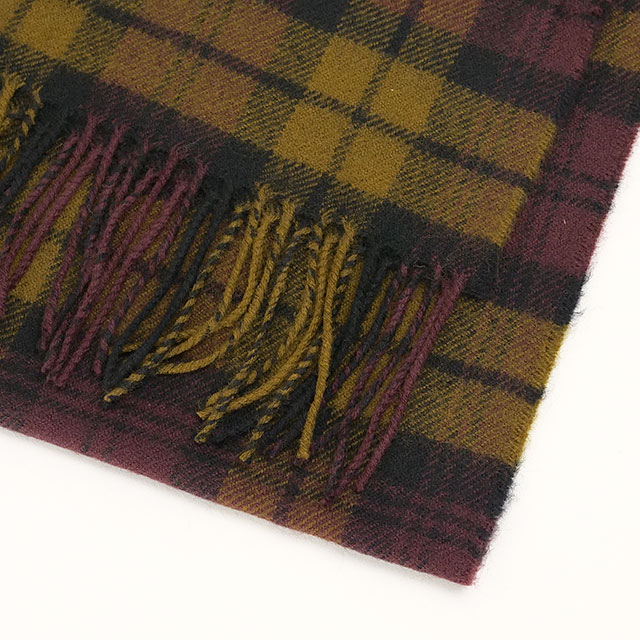 FRED PERRY（フレッドペリー） ラムスウール タータンスカーフ C8137