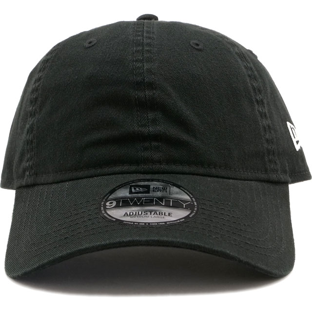 ニューエラ NEW ERA キャップ ベーシック ウォッシュドコットン 14525150 9TWENTY WASHED BASIC 25J 定番 サイズ調整可能 ブラック スノーホワイト 正規取扱店 | NEW ERA | 01