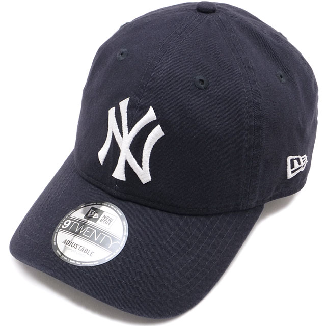 ニューエラ NEW ERA ニューヨーク・ヤンキース 14525111 9TWENTY WASHED NEYYAN 25J 定番 サイズ調整可能 ネイビー スノーホワイト 正規取扱店 | NEW ERA