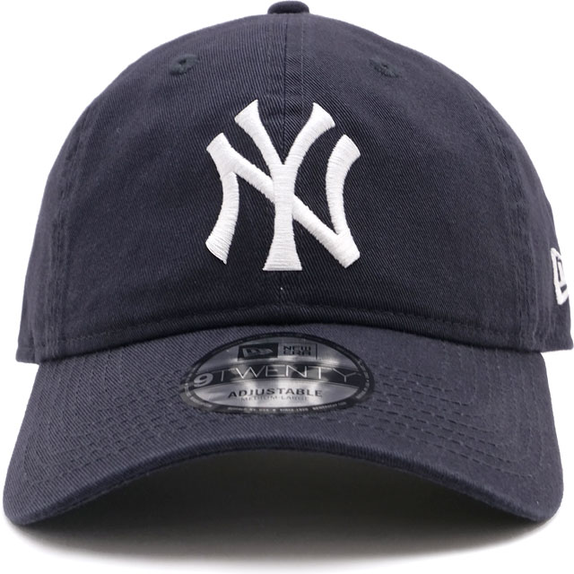 ニューエラ NEW ERA ニューヨーク・ヤンキース 14525111 9TWENTY WASHED NEYYAN 25J 定番 サイズ調整可能 ネイビー スノーホワイト 正規取扱店 | NEW ERA | 01