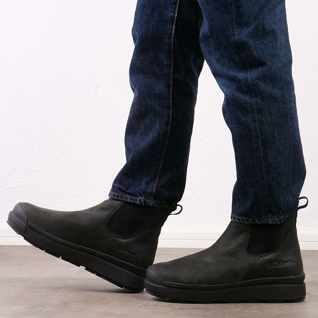 コロンビア Columbia ブーツ サップランド フォー ラックス サイドゴア ウォータープルーフ YU9594-010 SAPLAND IV LUX SIDE-GORE WP Black 正規取扱店 | Columbia | 01