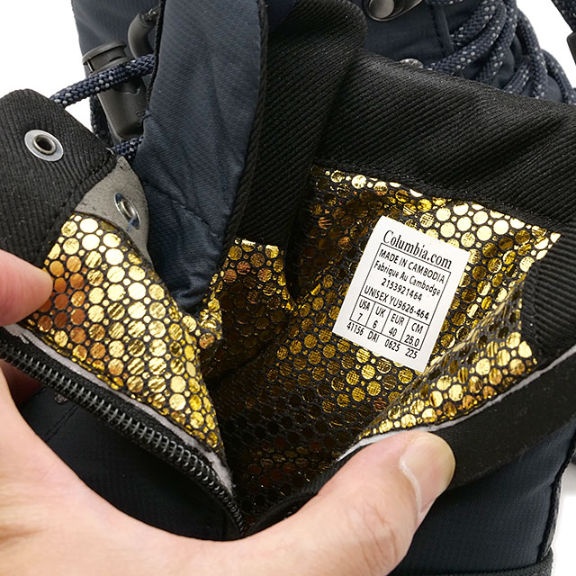 コロンビア Columbia ブーツ サップランド フォー ウォータープルーフ オムニヒートインフィニティ YU9626-464 FW25 SAPLAND IV WP Collegiate-Navy 正規取扱店 | Columbia | 03