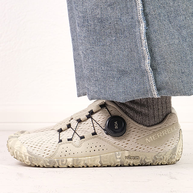 メレル MERRELL スニーカー ベイパー グローブ6 ボア J068662 FW25 W VAPOR GLOVE 6 BOA レディース 靴 トレイルランニング ビブラムソール BASALT 正規取扱店 | MERRELL | 05