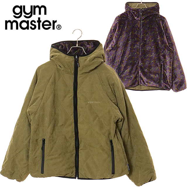 gym master（ジムマスター） キルト×ハッピーペイントボアRVフードJKT