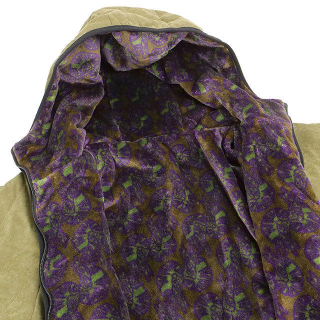 gym master（ジムマスター） キルト×ハッピーペイントボアRVフードJKT