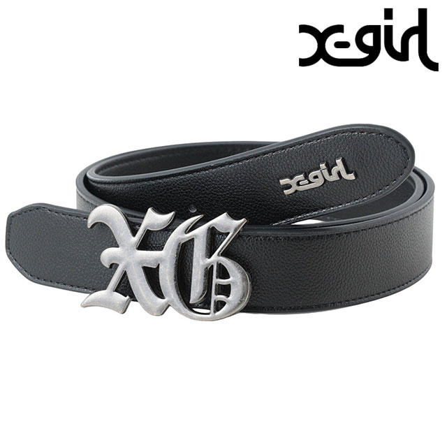 Yahoo! Yahoo!ショッピング(ヤフー ショッピング)エックスガール X-girl XGエンブレムベルト 105253054015 FW25 XG EMBLEM BELT レディース Xgirl 小物 バックルベルト フェイクレザー SILVER 正規取扱店