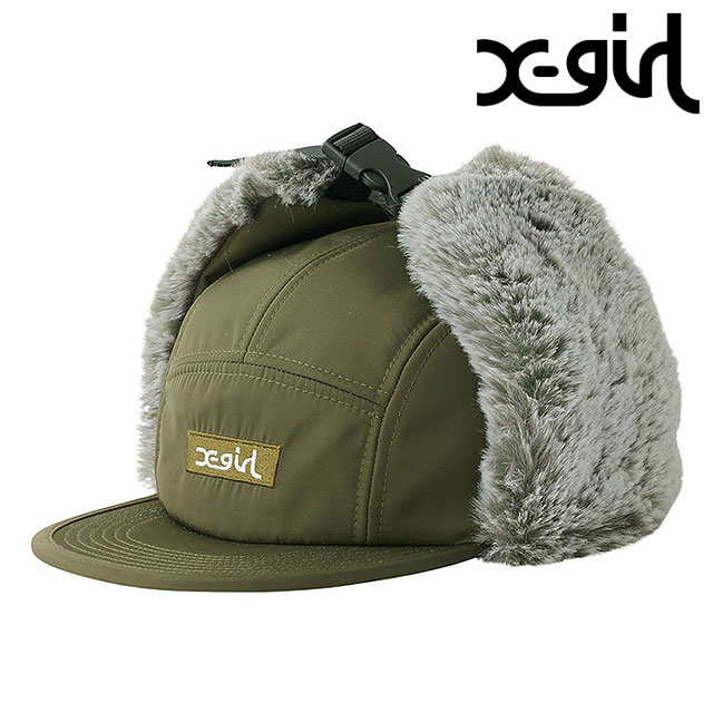 X-girl（エックスガール） ドッグイヤー ジェットキャップ