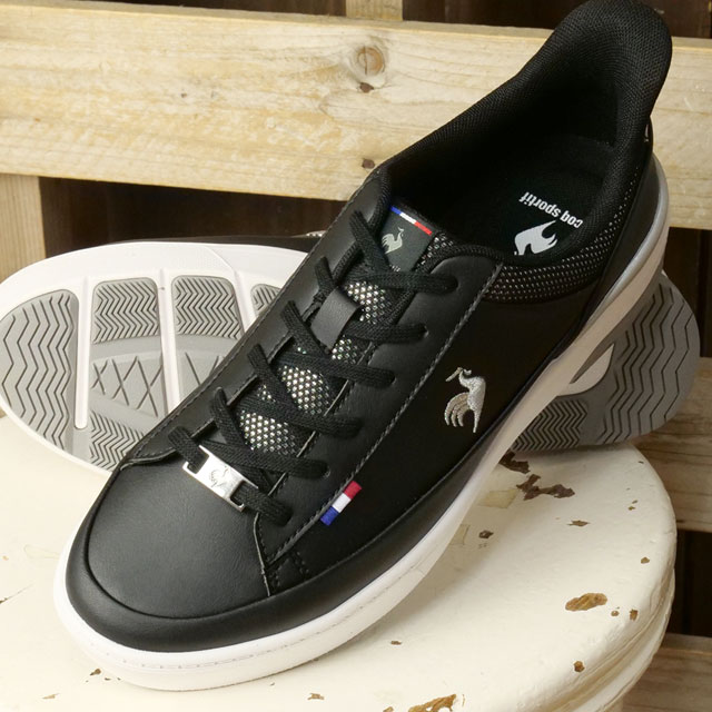 Le coq sportif ルコック LCS セーヴル リフト II SI／LCS SEVRES LIFT II SI カジュアル シューズ レディース LU5FRS74LZ-BKWH le coq sportif（ルコックスポルティフ） ルコック スニーカー LCS