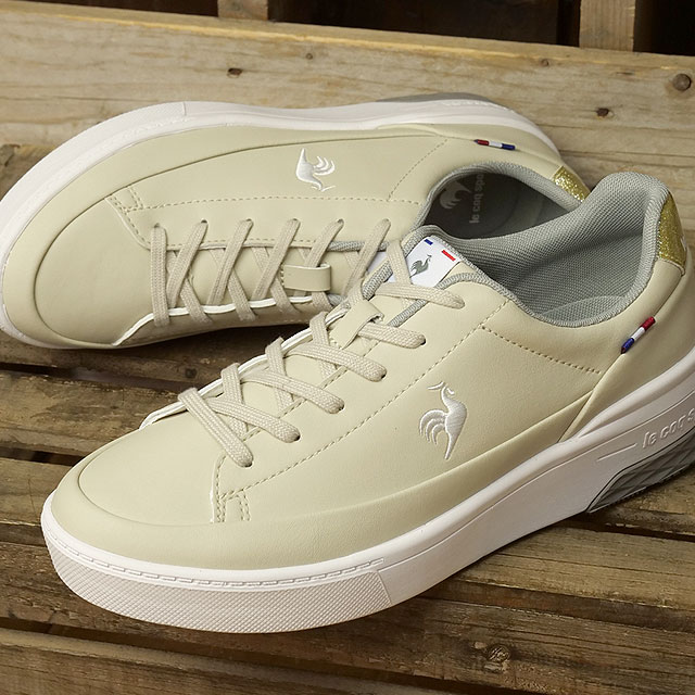 ルコック le coq sportif スニーカー LCS セーヴル リフト II [LU5FRS75LZ FW25] LCS SEVRES LIFT II レディース 靴 シューズ 防水 BGWH ベージュ/ホワイト 正規取扱店 le coq sportif（ルコックスポルティフ） ルコック スニーカー LCS