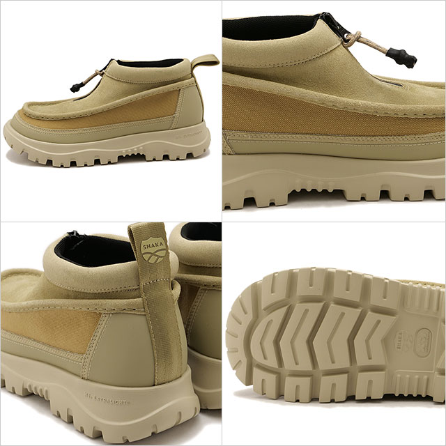 SHAKA（シャカ） スニーカー ジップモカシンブーティ EX SK-290V2 FW25